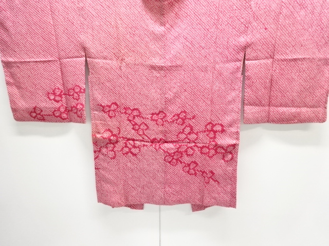 Japanese Kimono / Chirimen Kinsha Silk